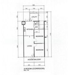 Blk 130 KIM TIAN VISTA (Bukit Merah), HDB 3 Rooms #578399331
